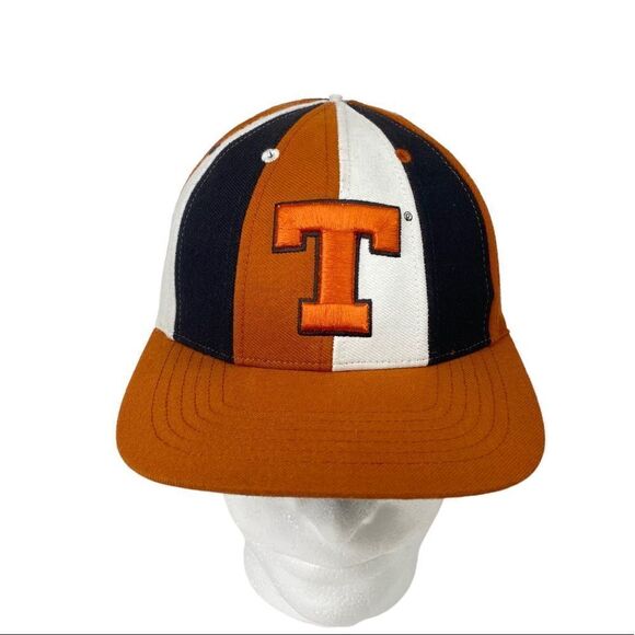 Vintage Twins Enterprise Texas Longhorns Pinwheel Wool Hat 7 1/8